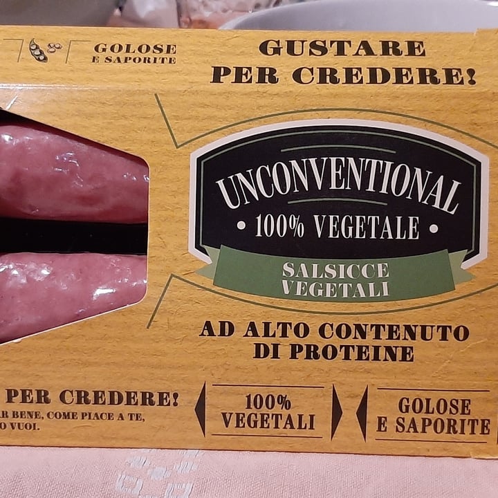photo of Unconventional Salsicce Vegetali - Sausages shared by @simona71marti on  10 Feb 2022 - review