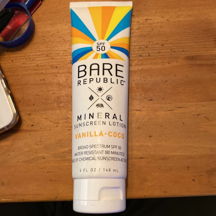 review photo of Bare republic Bare Republic Mineral Sunscreen Lotion SPF 50 shared by @jenonen on 03 Aug 2021 - review