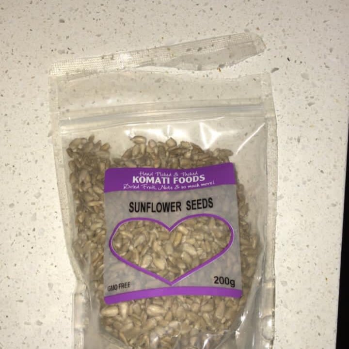 photo of Komati Foods Seed Sunflower shared by @maxineparker on  12 Nov 2020 - review