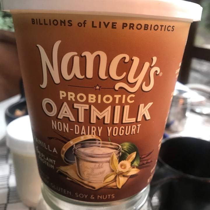 review photo of Nancy's Yogurt Probiotic Oatmilk Non-Dairy Yogurt Plain shared by @pottersplace9 on 11 May 2020 - review