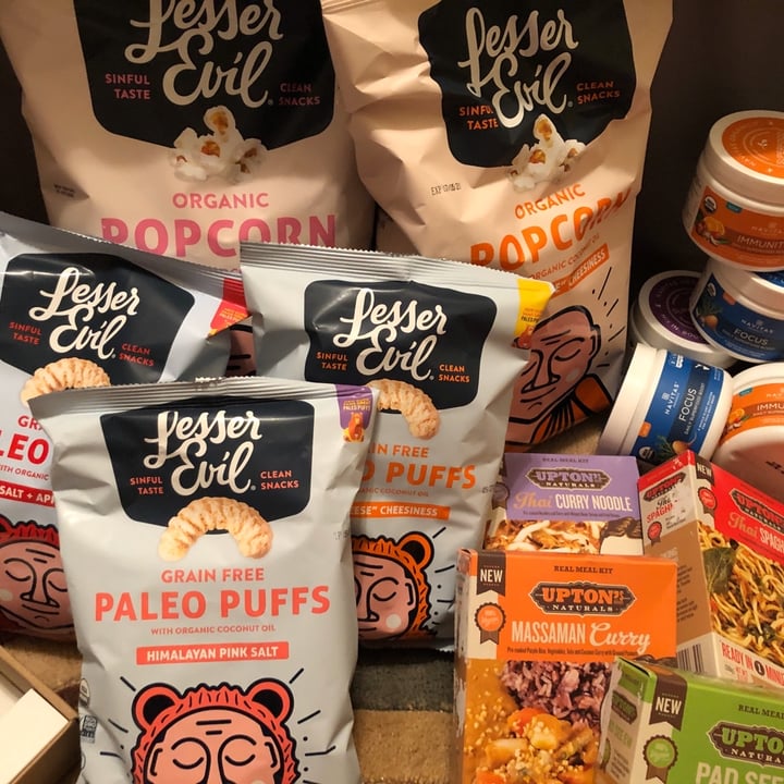 review photo of Lesser Evil Snacks Buddha Bowl Himalayan Pink Popcorn shared by @crowmoonkitchen on 23 Jan 2020 - review