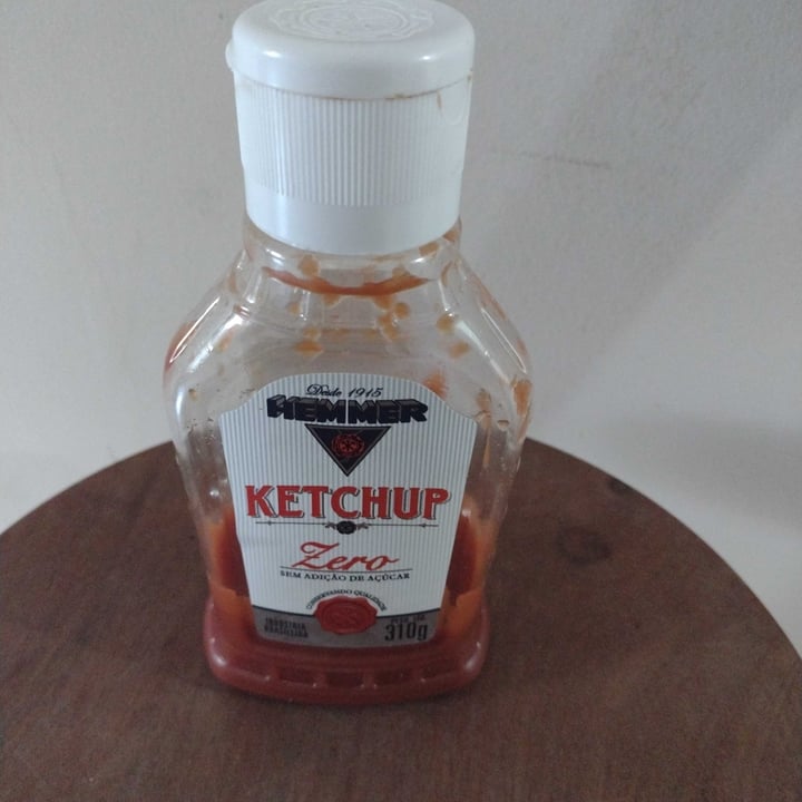 photo of Hemmer Ketchup zero adição de açúcar shared by @teresadelgado on  22 Jul 2021 - review
