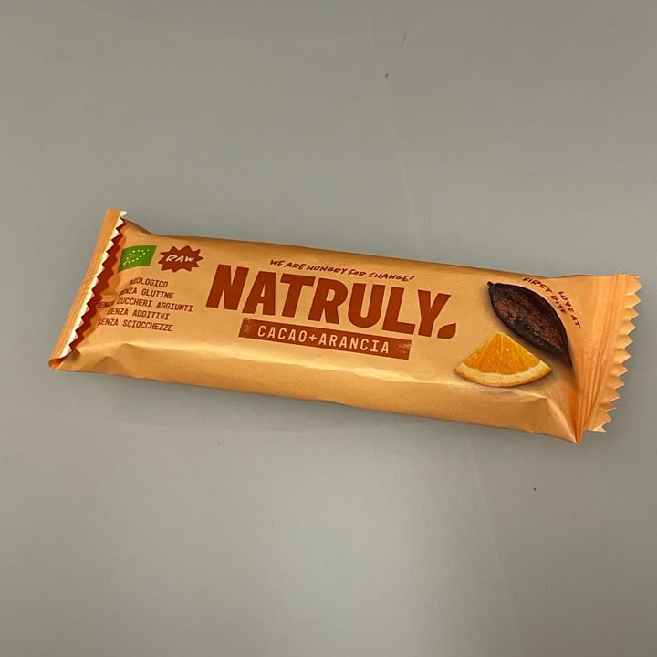 photo of Natruly Barretta Cacao + Arancia shared by @therealveganfox on  28 Nov 2022 - review