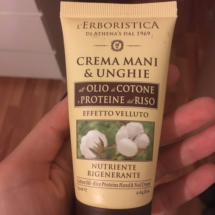 photo of L'Erboristica Di Athena's Dal 1969 Crema Mani E Unghie shared by @dodo3 on  22 Sep 2021 - review
