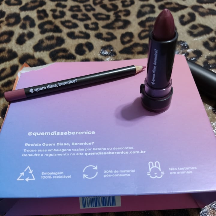 review photo of Quem Disse Berenice Baton E Lapis Labial shared by @regconte on 24 May 2022 - review