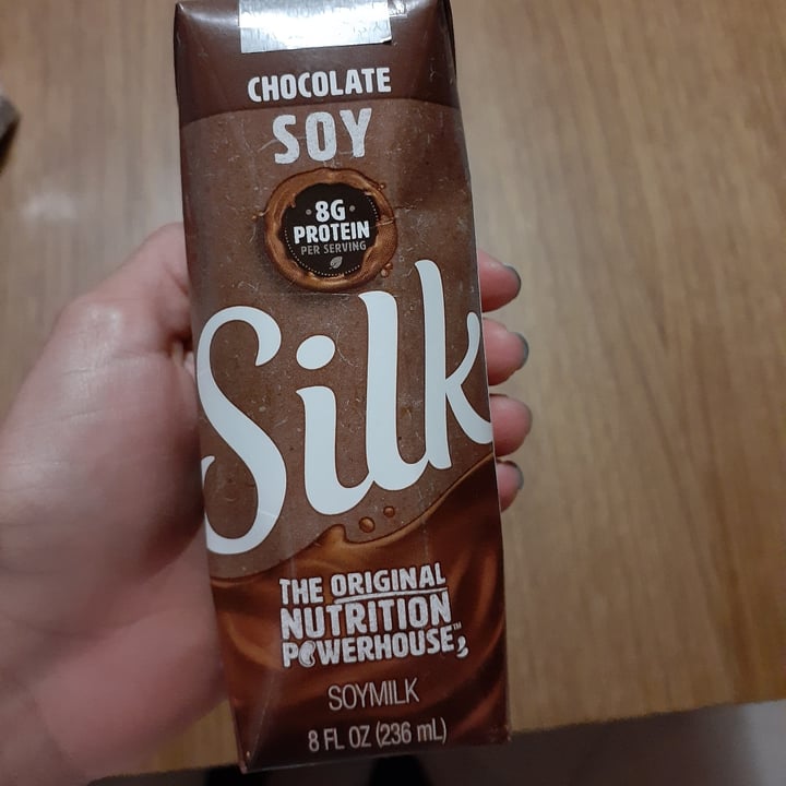 photo of Silk Chocolate Soy milk shared by @isamarquez on  25 Aug 2020 - review