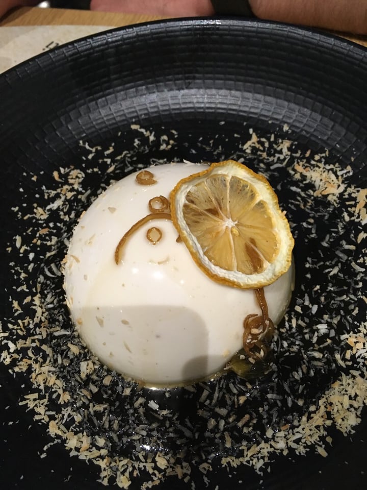 photo of Veganapati - Vegan Restaurant Lemon and Cardamom Panna Cotta shared by @maggie on  22 Mar 2019 - review