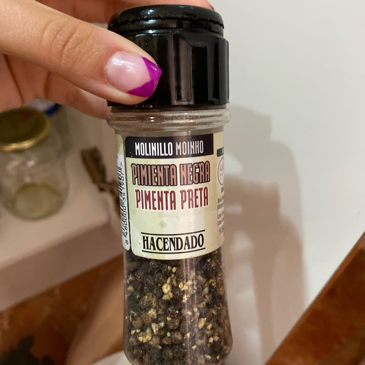 review photo of Hacendado Pimienta negra molinillo shared by @claudiasr95 on 24 Oct 2021 - review