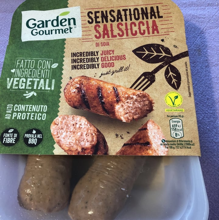 photo of Garden Gourmet Sensational Salsiccia shared by @djolo on  22 May 2021 - review