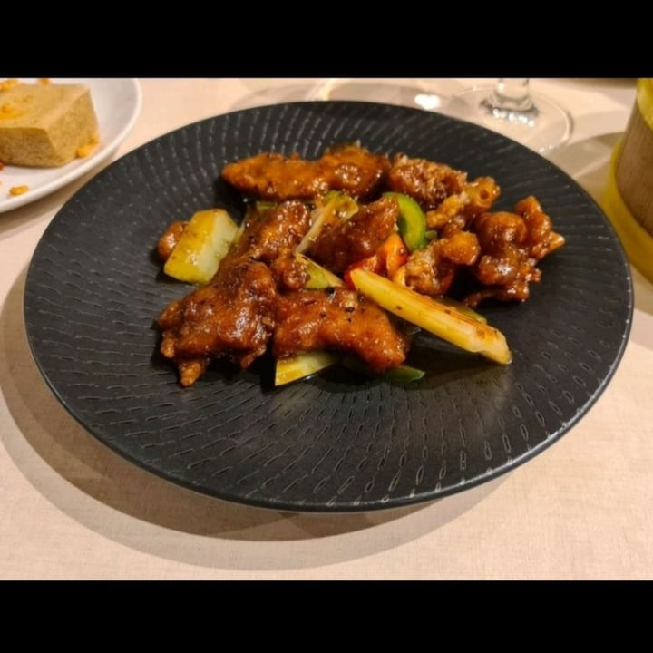 photo of LingZhi Vegetarian - Liat Towers The Vegetarian Butcher Meat
served with Black Pepper Sauce shared by @rasa23 on  19 Apr 2021 - review