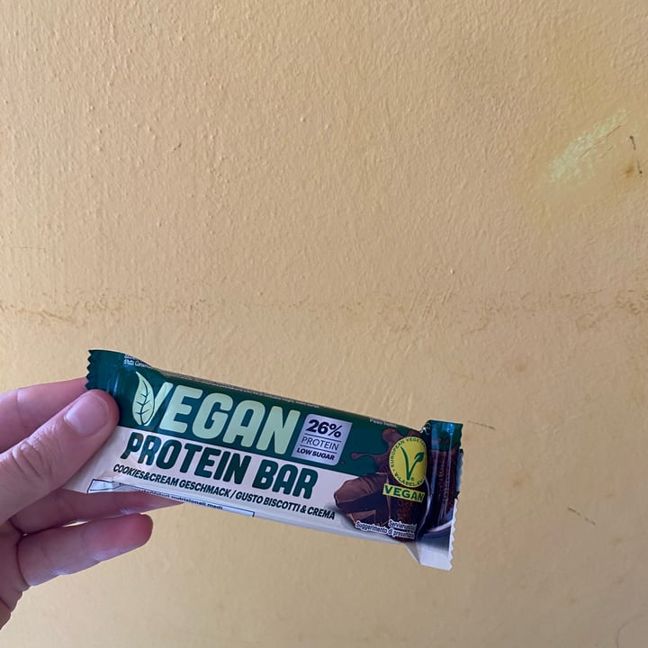 photo of Vegan Protein Bar  Cookies and cream geschmack shared by @alessiafalchi92 on  14 Sep 2022 - review