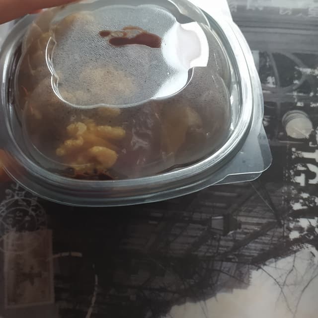 Photo of the dish “banana cioccolato e noci”