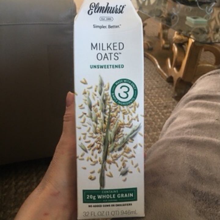 photo of Elmhurst 1925 Milked oats unsweetened shared by @veganbear67 on  29 Apr 2020 - review