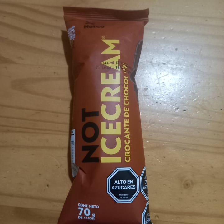 photo of NotCo Not Ice Cream Paleta Crocante Chocolate shared by @melisa759 on  19 Nov 2022 - review