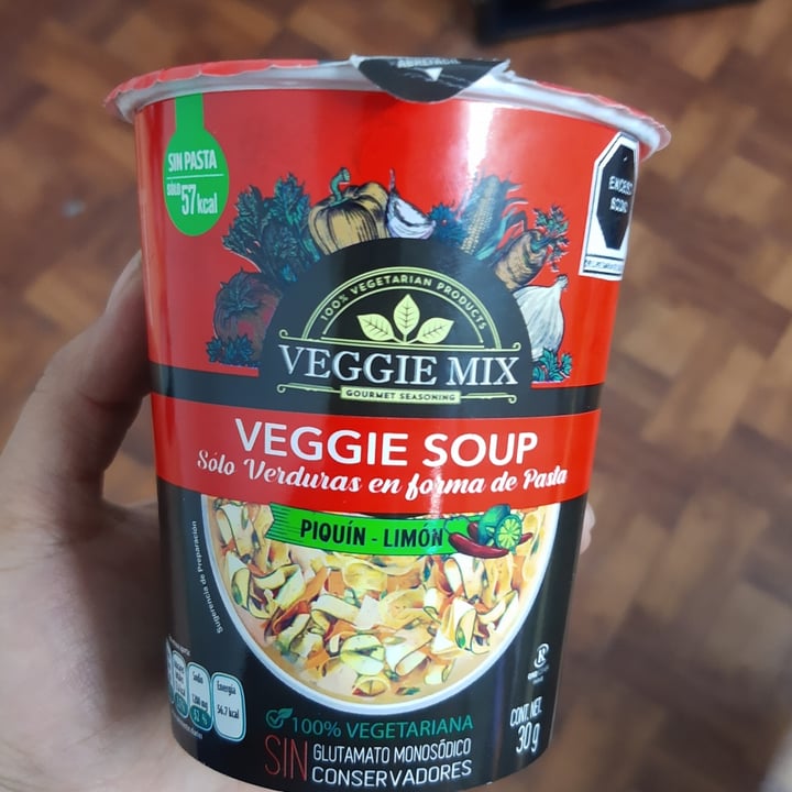 photo of Veggie mix Veggie Soup Piquin Limon shared by @monserrattr on  10 Jan 2021 - review