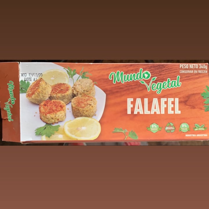 photo of Mundo Vegetal Falafel shared by @ariagosti on  08 Sep 2020 - review