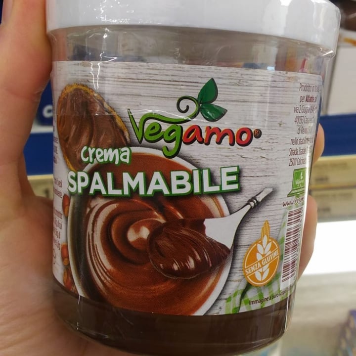 photo of Vegamo Crema Spalmabile Alla Nocciola shared by @lizzieveg on  14 Nov 2021 - review