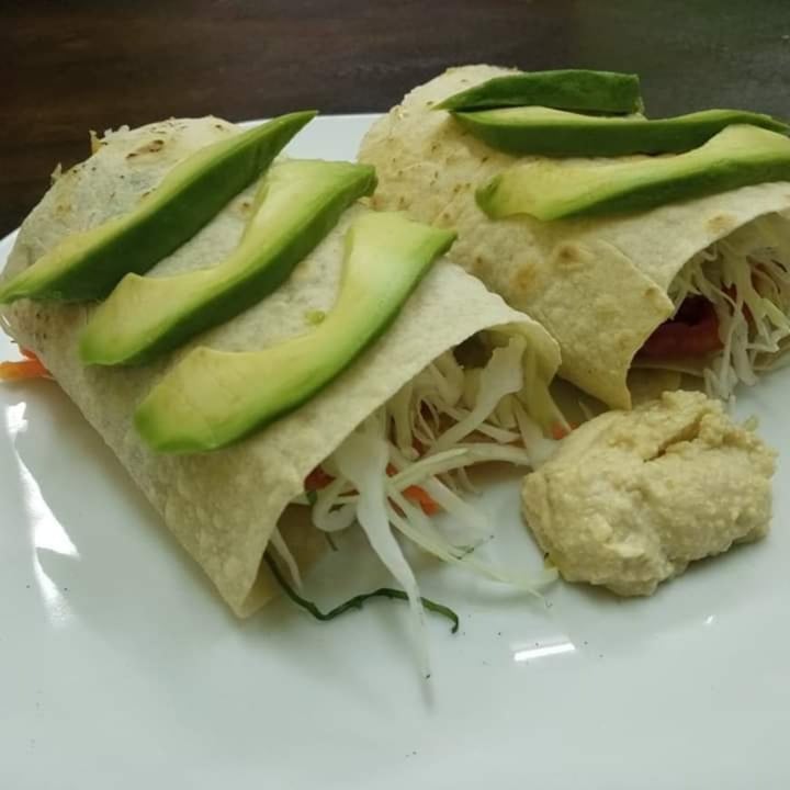 photo of Green falafel Mega Vegan Durum shared by @andremperatriz on  26 Dec 2019 - review