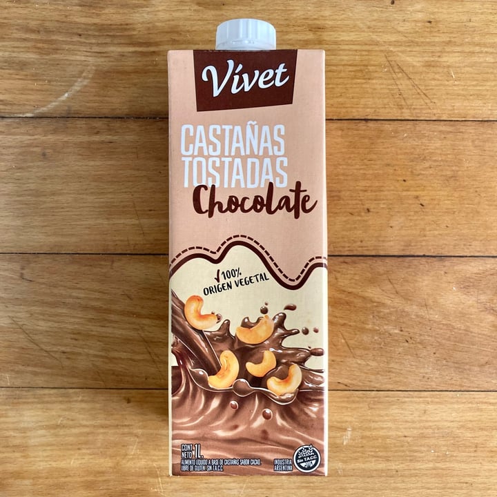 photo of Vívet Leche de Castañas Tostadas sabor Chocolate shared by @outofstep on  12 Oct 2021 - review