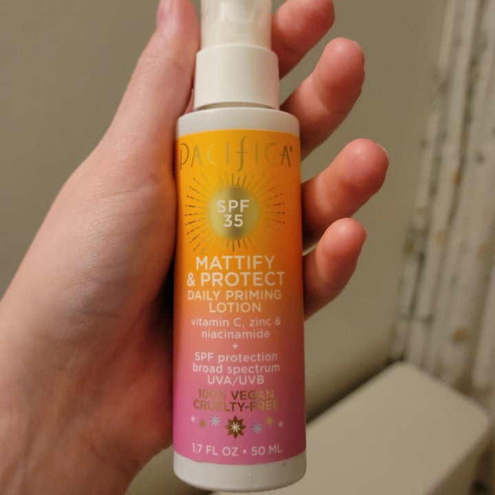 review photo of Pacifica Mattify and Protect Daily Priming Lotion shared by @kierstenb on 23 Aug 2021 - review