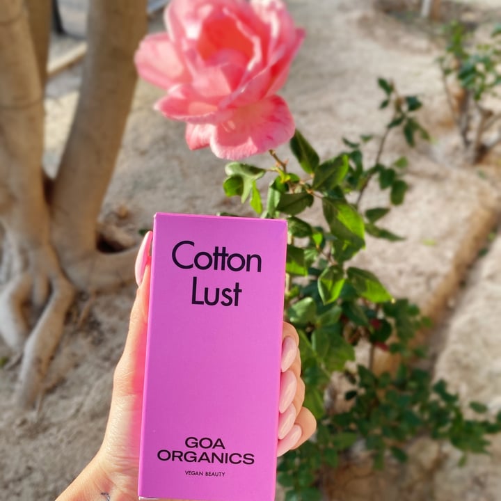 photo of Goa orgánics Cotton lust shared by @crisveganqueen on  17 Feb 2021 - review