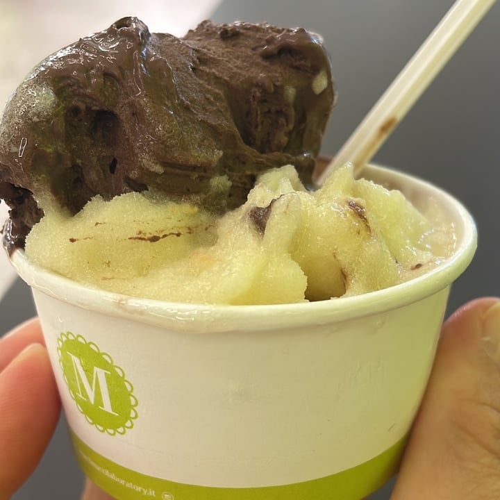 photo of Martinucci Laboratory Gelato Al Cioccolato Fondente e Ananas shared by @maddyzazu on  14 Jul 2022 - review