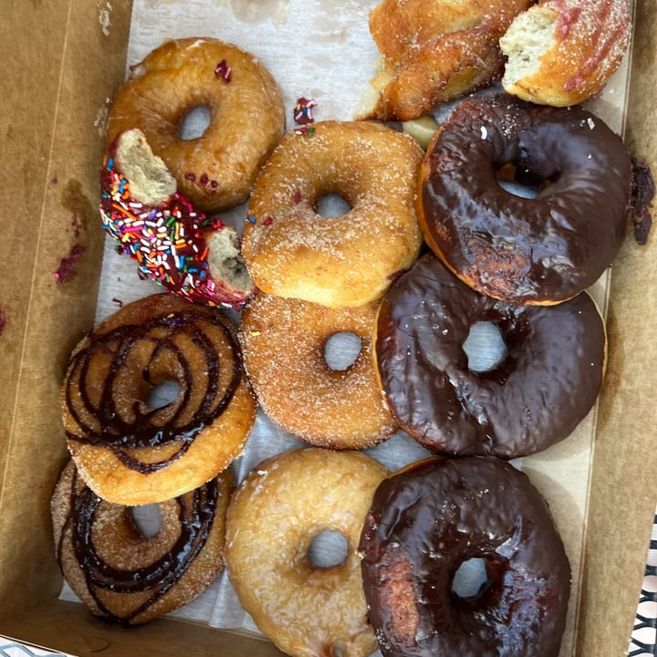 photo of Vortex Doughnuts Vortex doughnut shared by @rainbowzombievegan on  08 Mar 2022 - review