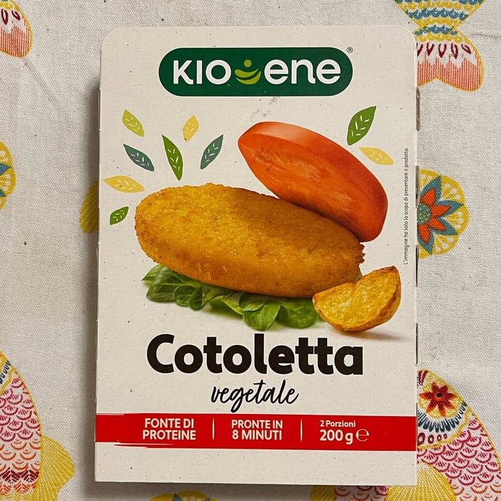 photo of Kioene Cotoletta vegetale shared by @giuliacastello on  05 May 2022 - review