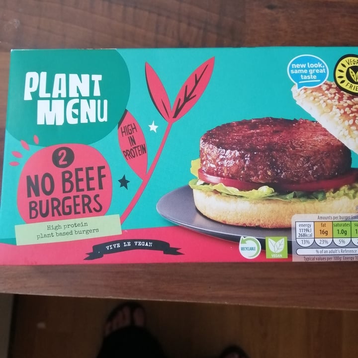 photo of Plant Menu No Beef Burger shared by @irune on  11 Jul 2020 - review