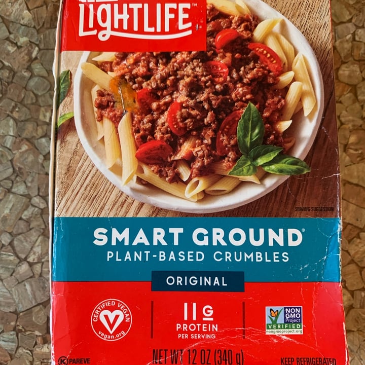 photo of Lightlife Smart Grounds Plant Based Crumbles Original shared by @justjanet on  29 May 2022 - review