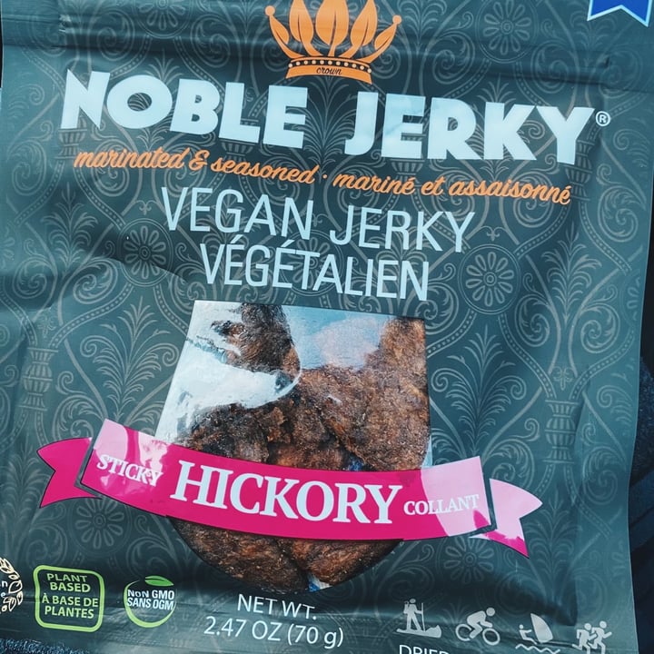 photo of Noble Jerky Vegan Jerky Sticky Hickory shared by @lynnetomlinson on  15 Mar 2021 - review