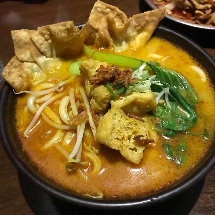 photo of Puti Vegan Cafe Curry Laksa shared by @theamicablevegan on  26 May 2020 - review