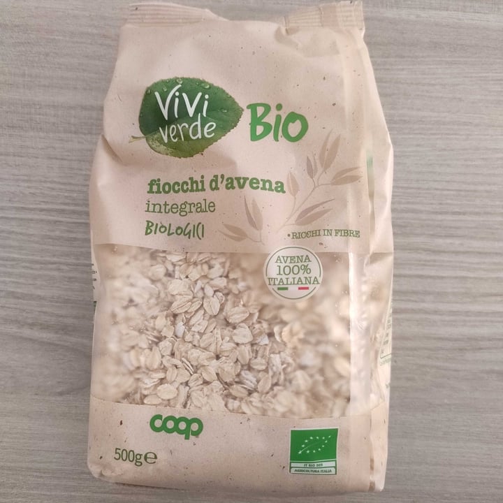 review photo of Vivi Verde Coop Fiocchi di avena integrali shared by @giuliagoolia on 01 Apr 2022 - review