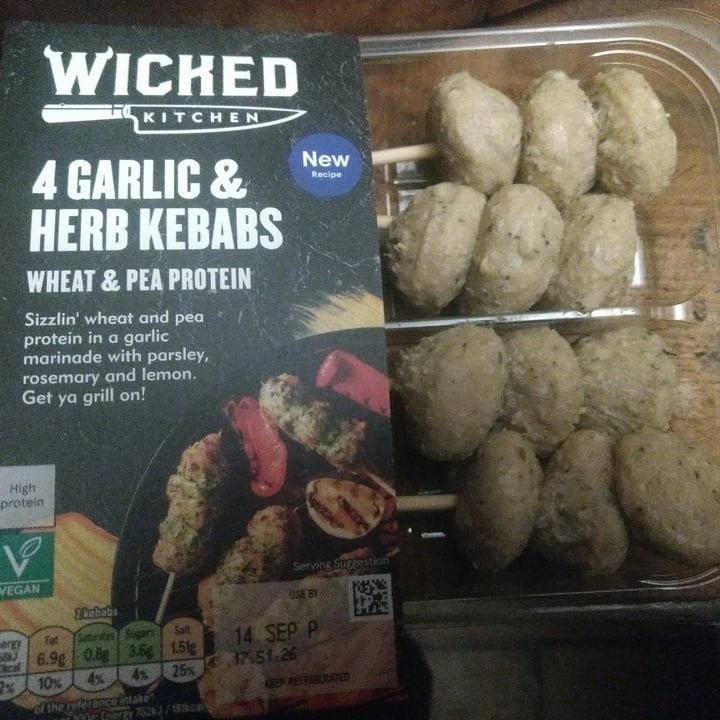 photo of Wicked 4 Garlic & Herb Kebabs shared by @don1mclean on  16 Sep 2022 - review