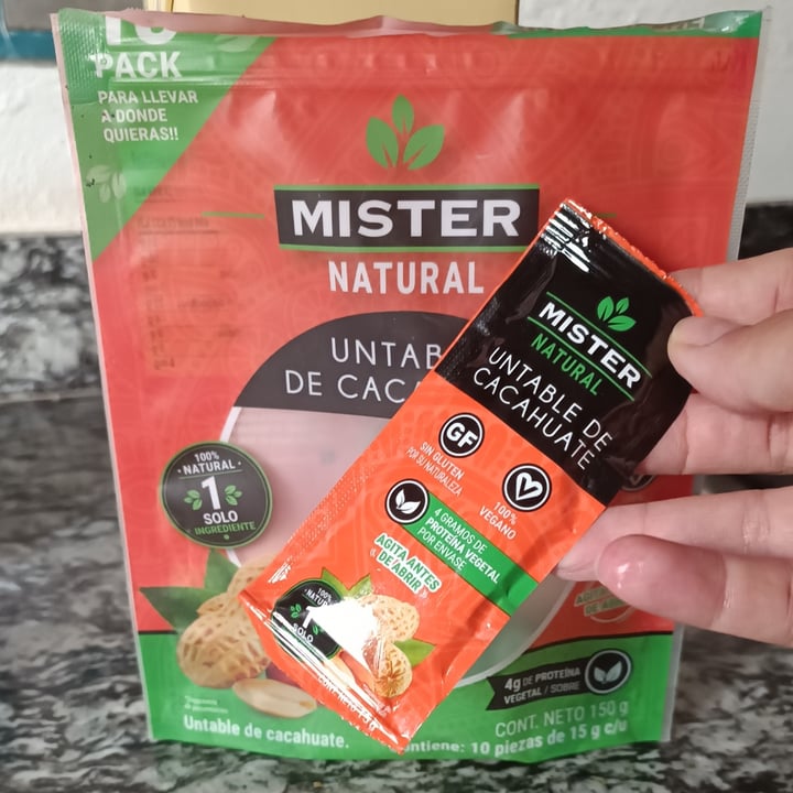 photo of Mister natural Untable de cacahuate shared by @dhyhanna on  29 May 2022 - review