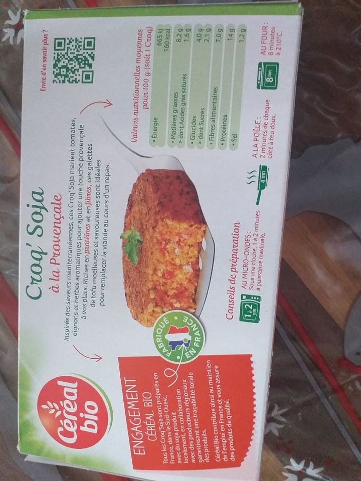 photo of Céréal Bio Croq’soja à la Provençale shared by @athenais on  13 Mar 2020 - review