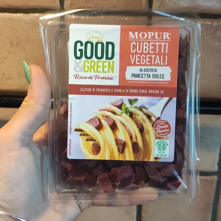 photo of Mopur vegetalfood Cubetti Vegetali - Gusto pancetta dolce shared by @alis91 on  05 Sep 2022 - review