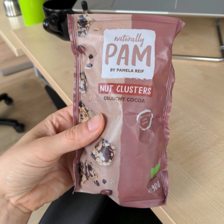photo of Naturally Pam Nut Clusters Crunchy Cocoa shared by @frauknabe on  23 Jun 2021 - review