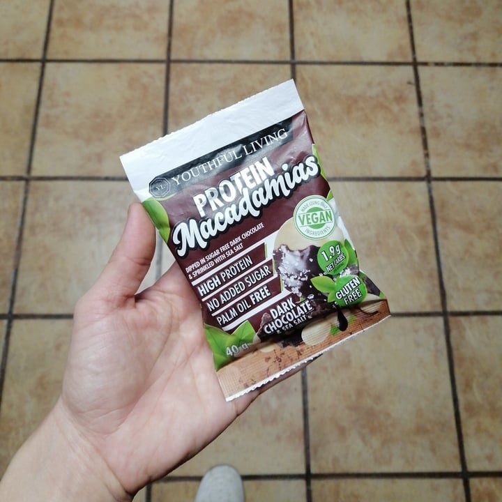 photo of Youthful Living Protein Macadamias shared by @callancook on  19 May 2020 - review