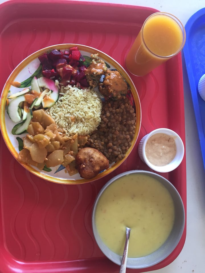 photo of Restaurante Vegetariano y Centro Cultural Govindas Plate Of The Day shared by @milaluna on  07 Oct 2019 - review