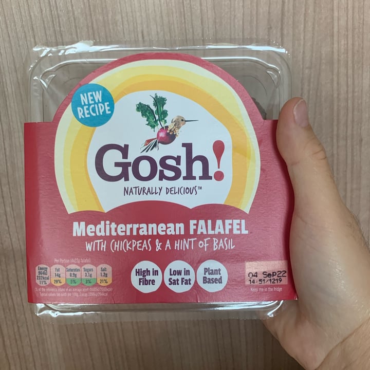 photo of Gosh! Mediterranean Falafel shared by @raphavegan on  26 Aug 2022 - review