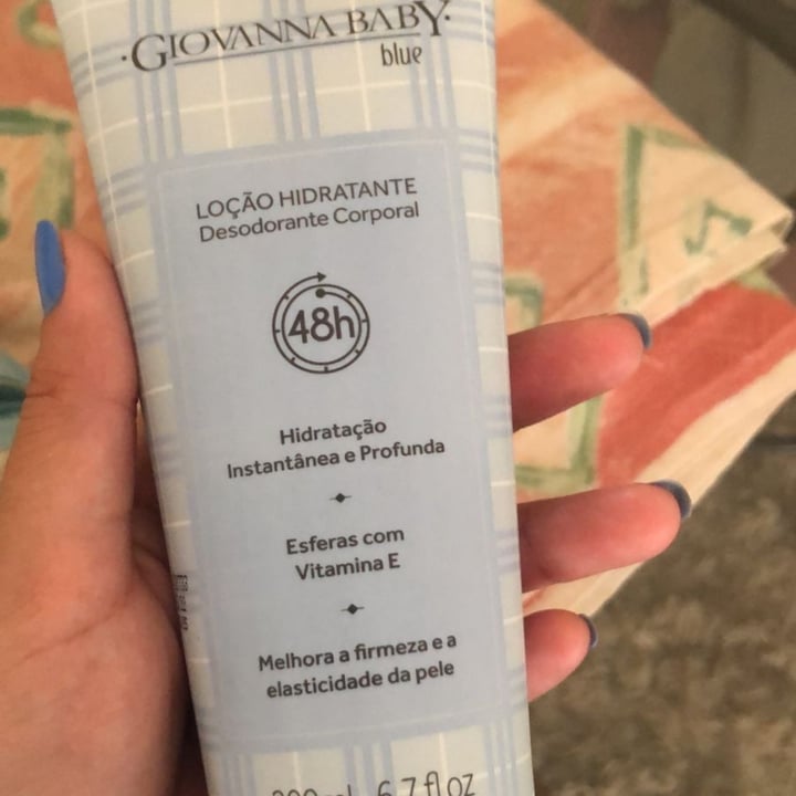 photo of Giovanna baby hidratante desodorante shared by @faustoneto on  21 Aug 2022 - review