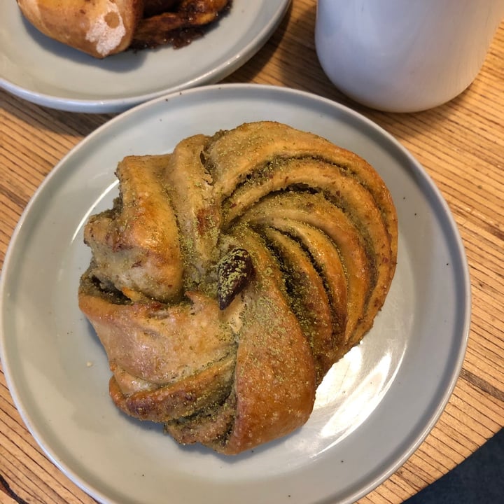 photo of Grounded Matcha Frangipane Roll shared by @veggieginny on  26 Sep 2021 - review