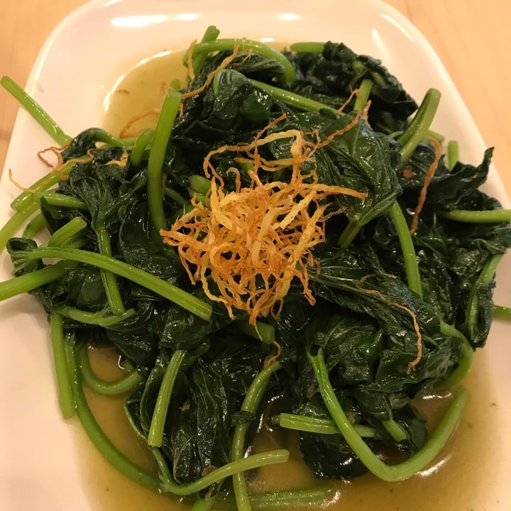 photo of The Buddha Bowl 泰幸福 Sweet potato leaf sambal shared by @opheeeliaaa on  31 Jul 2020 - review