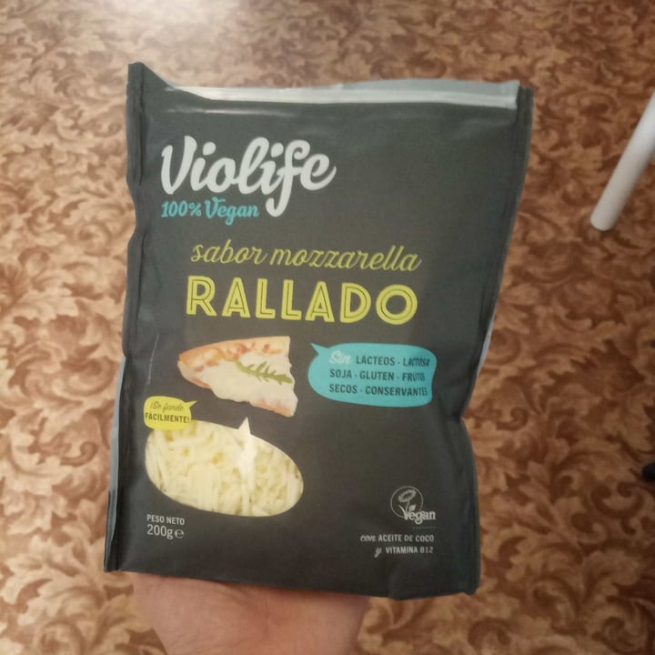 photo of Violife Queso Rallado sabor a Mozzarella shared by @martiushka on  12 Jun 2021 - review