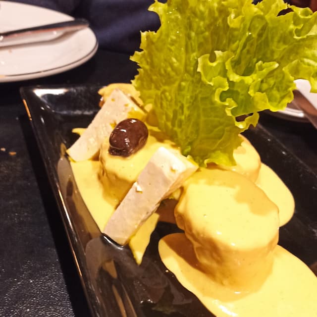 菜肴“Papas A La Huancaína”的照片