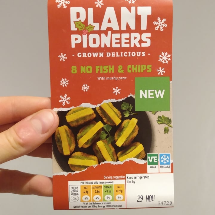 photo of Plant Pioneers No Fish and Chips shared by @thedappervegan on  30 Nov 2020 - review