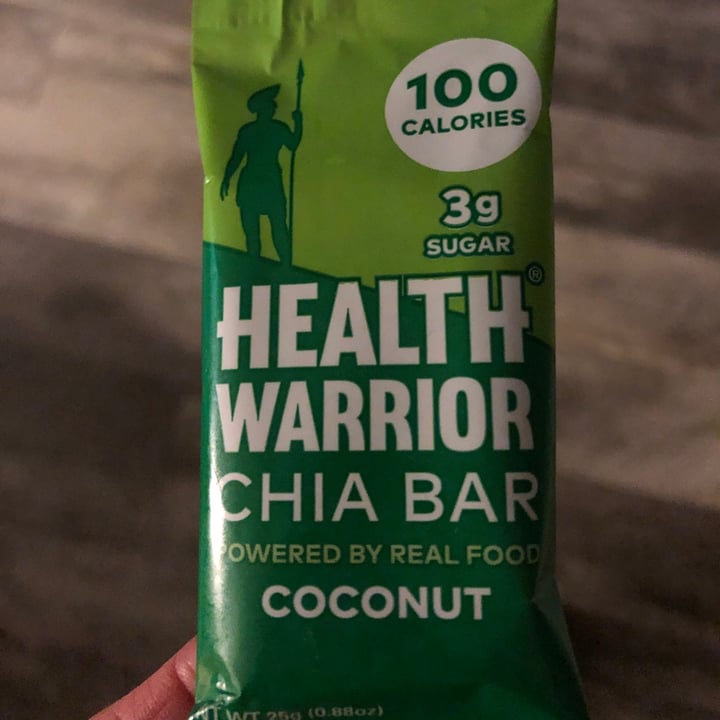photo of Health Warrior Chia bar coconut shared by @karenasp on  30 Sep 2020 - review