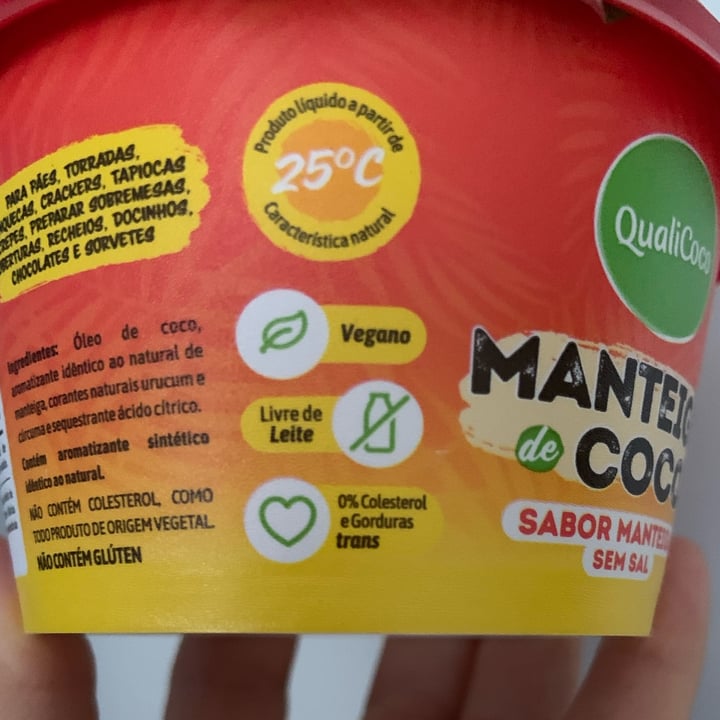 photo of Qualicoco Manteiga de coco shared by @estreladamanha2009 on  16 Jun 2022 - review