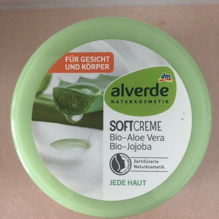 photo of Alverde Naturkosmetik Softcreme Bio-Aloe Vera Bio-Jojoba shared by @sunfloweryellow on  28 Jun 2021 - review